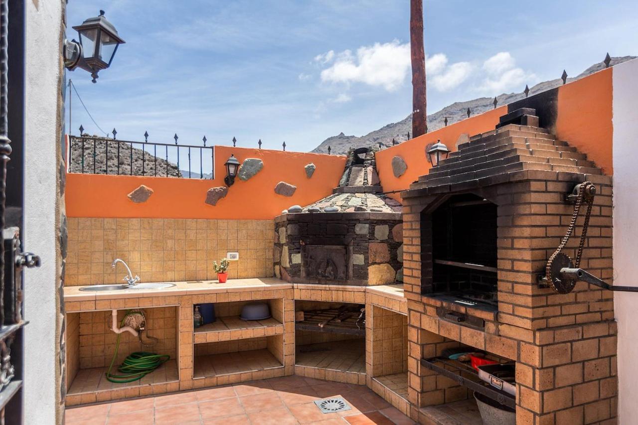 Casa Costera Playa De Tasarte Villa San Nicolás Екстериор снимка