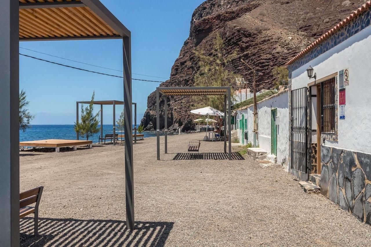 Casa Costera Playa De Tasarte Villa San Nicolás Екстериор снимка
